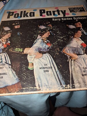 #ad Polka Party Harry Harden Orchestra Album $5.00