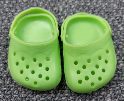 #ad Doll Shoes Crocs Style Rubber Garden Clogs Sandals Sun fits American Girl amp; 18quot; $6.75