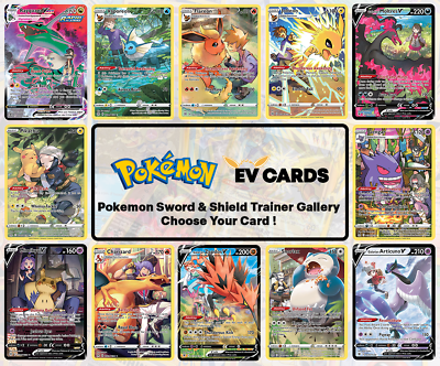 #ad Pokemon Sword amp; Shield Trainer Gallery: Choose Your Card All Available NM $39.95