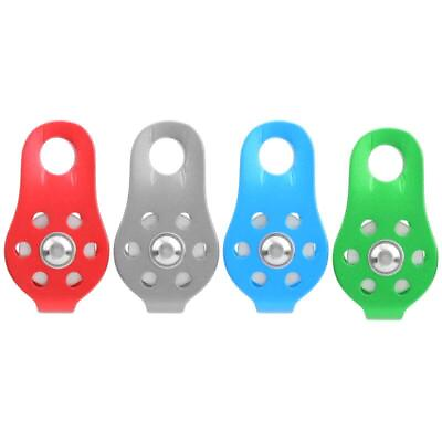 #ad Outdoor Small Climbing Pulley Aluminum Fixed Side Pulleys For Aerial Work 20KN $12.69
