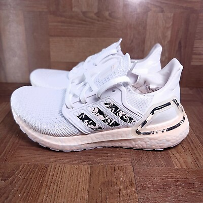#ad Adidas Women#x27;s UltraBoost 20 quot;Glam Pack White Pink Tintquot; FW5721 Size 5.5 $80.50