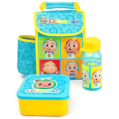 #ad Cocomelon Childrens Kids Baby JJ Lunch Bag Set NS6649 $24.45