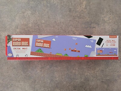 #ad Super Mario Bros Paladone NIntendo Desk Mat Mouse Keyboard Pad 27.5quot; x 10.2quot; AU $30.00