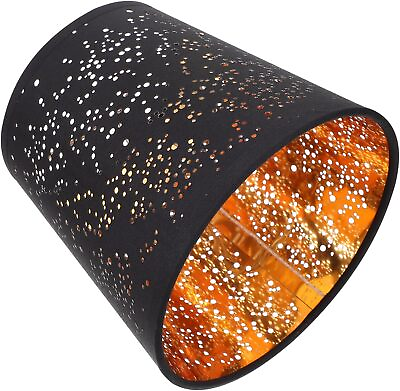 #ad Cloth Lamp Shade Barrel Small Black 15X15X14CM $43.74