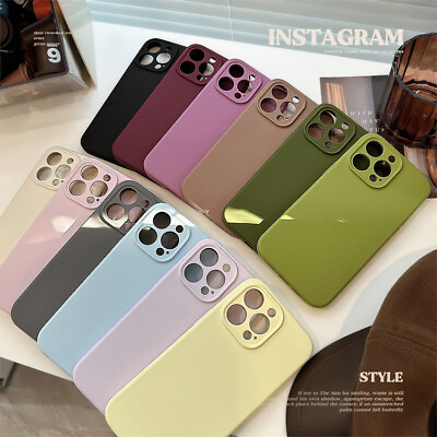 #ad For iPhone 15 14 13 12 11 Pro Max XS Soft Silicone Shockproof Case Cover Luxury $8.51