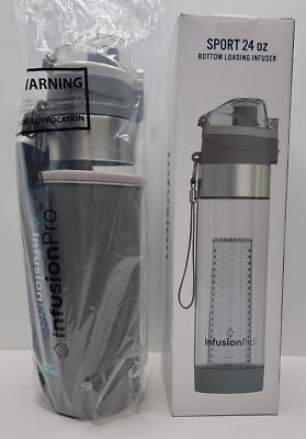 #ad Infusion Pro 24 oz Fruit Infuser Water Bottle with Flavor Infuser Insulated. $36.00