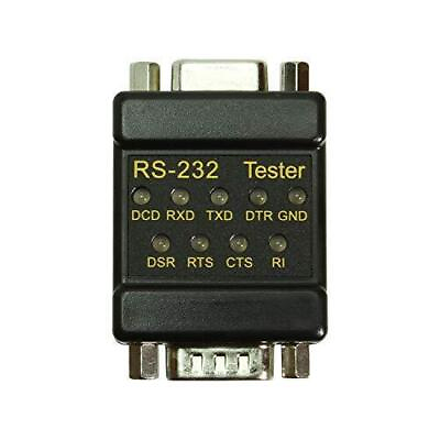 #ad Cablemax RS 232 LED link Tester DB 9 Male to DB 9 Female $31.10