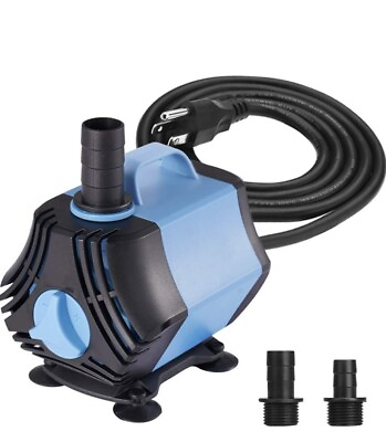 #ad KEDSUM 800GPH Submersible Water Pump 3000L H60W $24.99