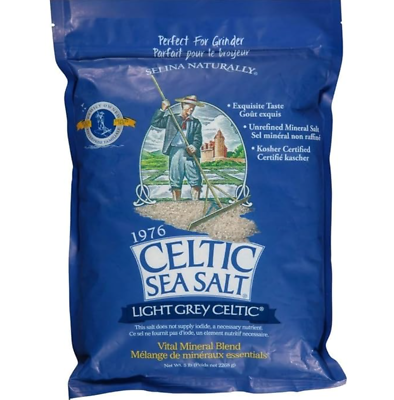 #ad Light Grey Celtic Sea SaltResealable BagAdditive FreeGluten FreeNon Gmo 5 Lb $57.99