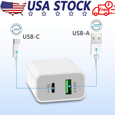 #ad #ad For iPhone 14 13 12 11 XR 8 20W Fast Charger Block USB Type C Wall Power Adapter $5.98