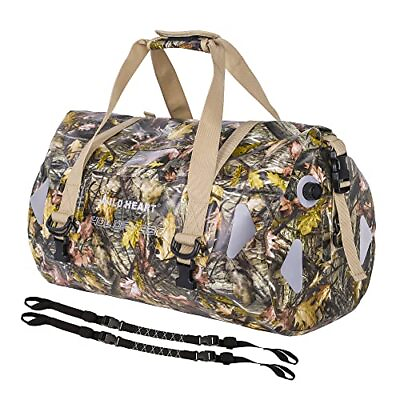 #ad Waterproof Motorcycle Duffel Bag PVC500D Double bottom With 100L Autumn Leaves $100.71
