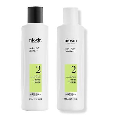 #ad #ad Nioxin System #2 Duo Set Shampoo and Scalp Therapy Conditioner 10.1 oz $24.75