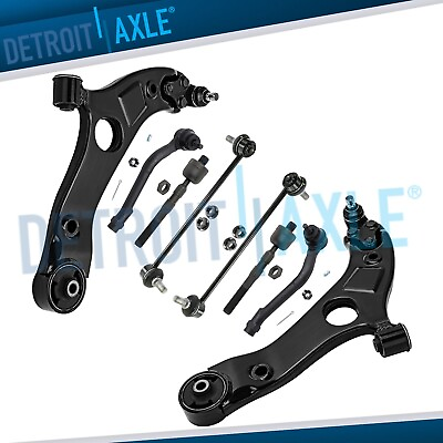 #ad Front Lower Control Arms Sway Bar Links Tie Rod Ends for 2014 2015 Kia Optima $145.35