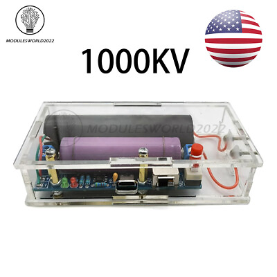 #ad 1000KV DC High Voltage Generator Booster Board Inverter Transformer DIY Kit US $17.99