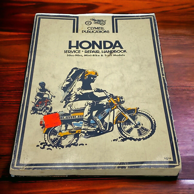 #ad CLYMER Publications Honda Service Repair Handbook 50 90cc 1963 1971 $13.95