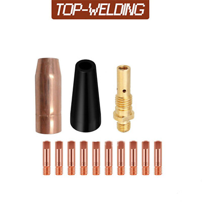 #ad MIG Gun Nozzle Tip Kit For Lincoln Weld Pak 100 100HD 140 HD 175 HD 140HD 175HD $17.59