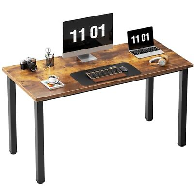 #ad Computer Desk 47 inch Home Office Desk Modern Simple Style Home Office Gami... $141.65