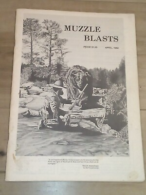 #ad 1982 Muzzle Blasts Magazine Black Powder Muzzle loading Rifle Catalog Black Bear $9.99