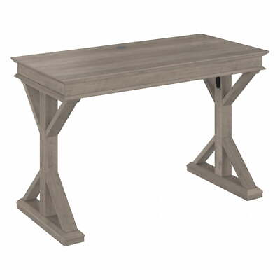 #ad Furniture Homestead 48W Writing Desk in Driftwood Gray $190.54