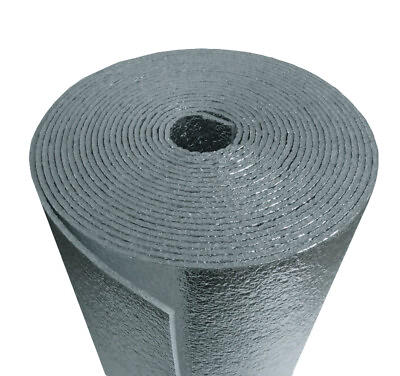 #ad US Energy 5MM Reflective Foam Core Insulation RADIANT BARRIER 48#x27;#x27;X25ft roll $77.77