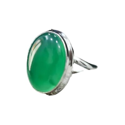 #ad #ad Green Onyx Gemstone 925 Sterling Silver Ring Handmade Jewelry Gift For Women $12.34