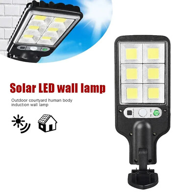 #ad Outdoor Solar Wall Lights LED Motion Sensor Bright Flood Street Lamp 3 Modes $8.99