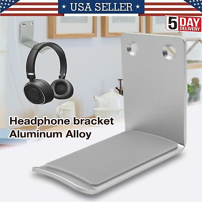 #ad Universal Headphone Hanger Holder Wall Mount Headset Stand Hook Storage Rack USA $6.63