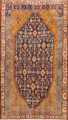 #ad Antique Vegetable Dye Kashkoolii Area Rug 5x8 Wool Hand knotted Tribal Carpet $4502.00
