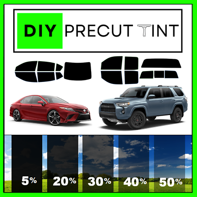#ad DIY PreCut Premium Ceramic Window Tint Fits ANY Toyota 2000 2023 ALL Windows $98.99