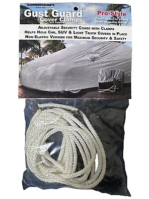 #ad Car Covers Gust Guard Adjustable Cover Hold Down Tie Down System Car Auto Truck $30.00
