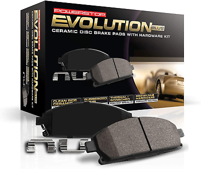 #ad 17 1363 Z17 Front Ceramic Brake Pads with Hardware $61.99