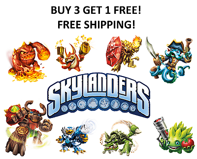 #ad Skylanders Various Figures BUY 3 GET 1 FREE FREE SHIPPING $2.49