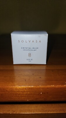 #ad Solvasa Beauty Crystal Blue Smoothing Eye Gel Firming Line Reducer 18 ml NIB $12.99