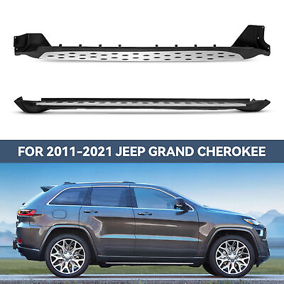 #ad Running Board For 2011 2012 2013 2021 Jeep Grand Cherokee Side Step Nerf Bar $129.99