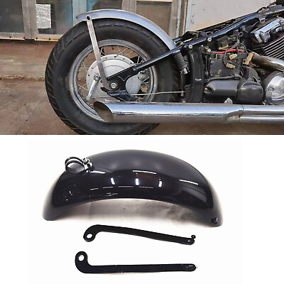 #ad For YAMAHA DRAGSTAR 400 650 1100 Motorcycle Rear Fender Plate Mudguard Black New $116.42