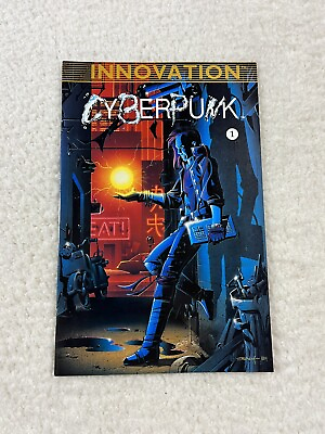 #ad Cyberpunk #1 Innovation Comics 1989 Limited Series $6.99