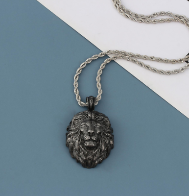 #ad #ad Inspiration Religious Christian Lion Pendant Medallion King Lion Necklace $9.95
