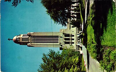 #ad Vintage Postcard THE NEBRASKA STATE CAPITAL LINCOLN NE. 1960s $8.95