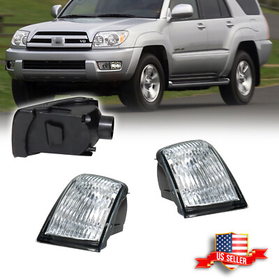 #ad For 2003 2005 Toyota 4Runner Front Bumper Turn Signal Lights DRL Lamps Assembly $29.99