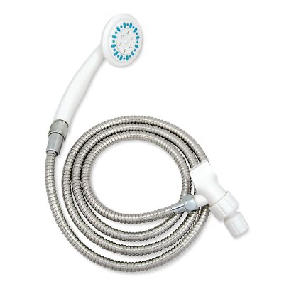 #ad 770 980 3 Setting Handheld Shower Head With Hose Gray $65.29