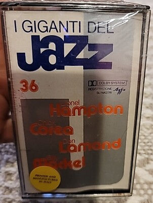 #ad Giganti Del Jazz Cassette #36 Hampton Corea Lamond amp; Mackel Giants Of Jazz New $5.99