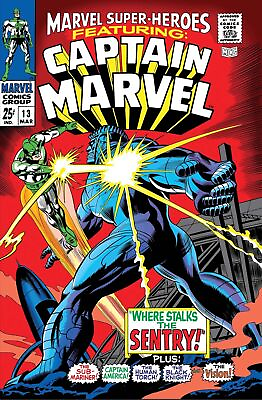 #ad quot; MARVEL SUPER HEROES #13 COMIC BOOK COVER quot; POSTER MANYS SIZES No.13 $9.09