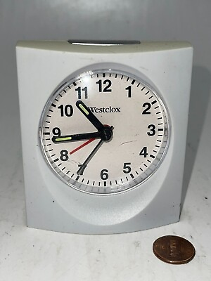 #ad Westclox Battery Lighted Alarm Clock $29.99