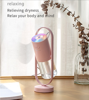 #ad Mini Aroma Air Humidifier Essential Oil Diffuser Ultrasonic Air LED Aromatherapy $12.34