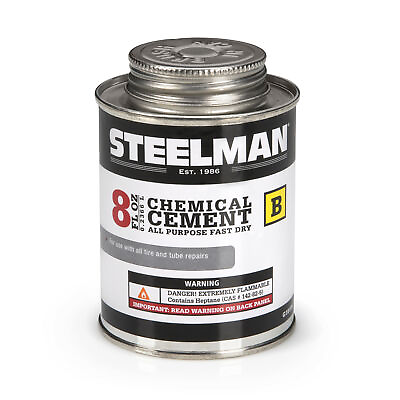 #ad Steelman Chemical Vulcanizing Cement 8oz. Tire Repair Sealant G10105 $18.99