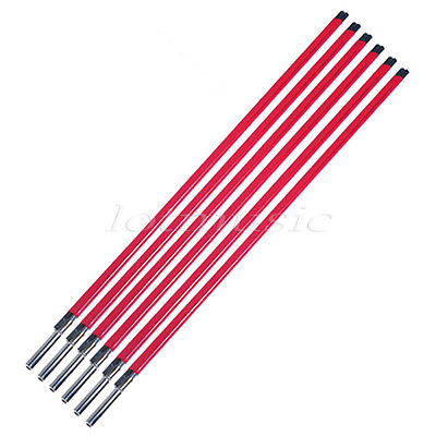 #ad 6Pcs Red Electric Guitar Steel Double Truss Rod Rods Diameter 9*420mm A3 Steel $48.99