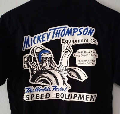 #ad Mickey Thompson Speed Equipment drag racing vintage style hot rod T Shirt $21.95