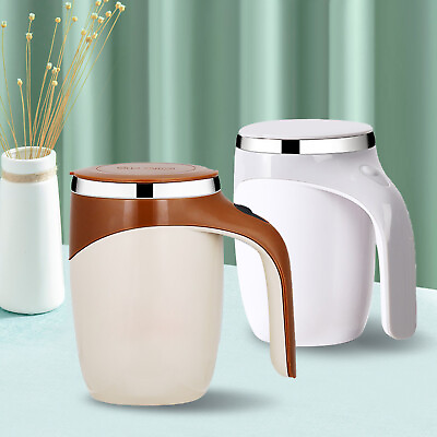 #ad Automatic Self Stirring Magnetic Mug Creative Coffee Milk Electric Mixing Cup $21.15