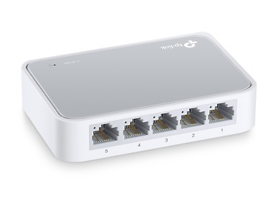 #ad TP Link TL SF1005D 5 Port 10 100Mbps Fast Ethernet Desktop Switch $12.99