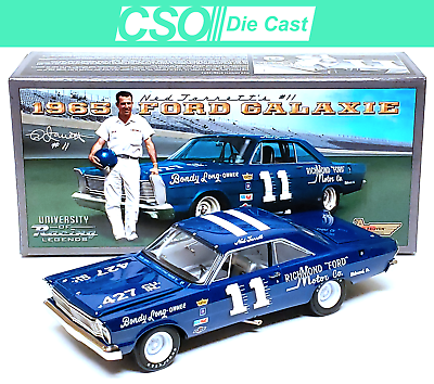 #ad Ned Jarrett 1965 Ford Galaxie University of Racing 1 24 Die Cast NEW $74.99